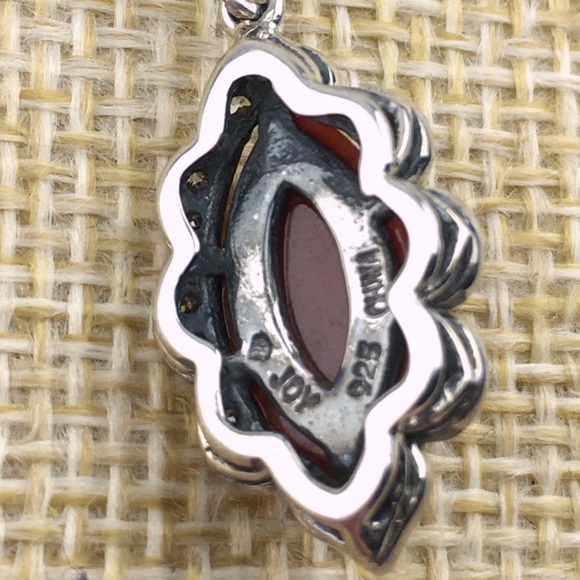 Goldstone Sandstone & Crystal Sterling Silver Earrings JOY - Picture 7 of 8